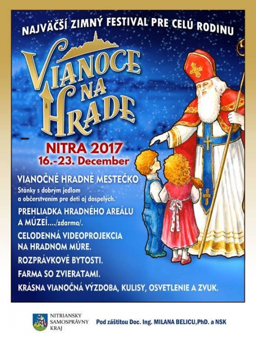 Vianoce na hrade Nitra 2017