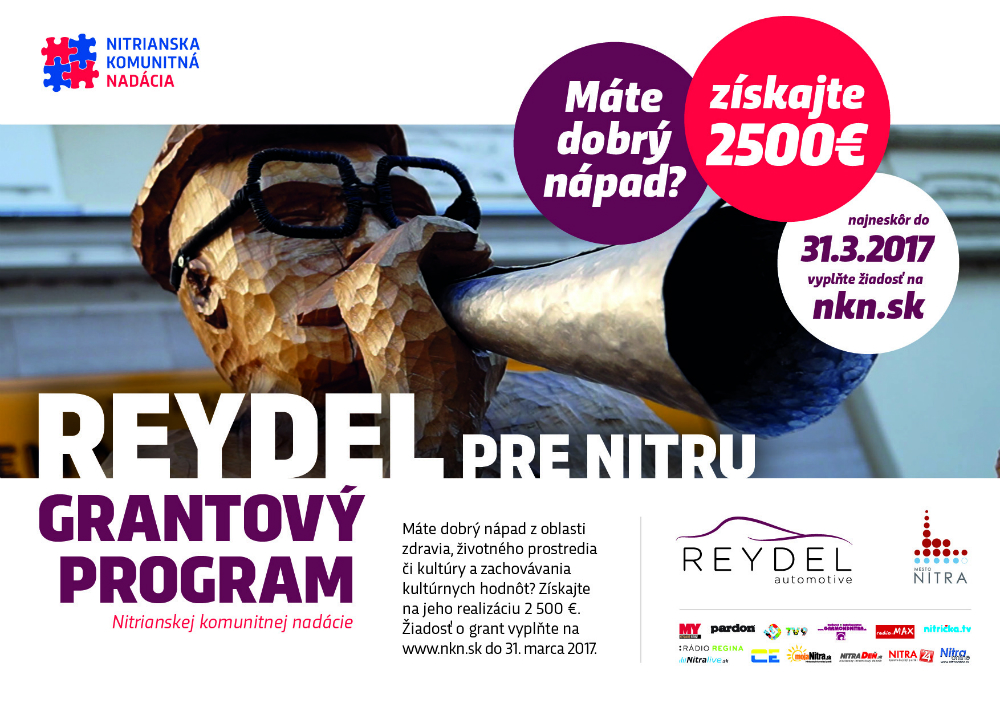 Reydel grant Nitra 2017