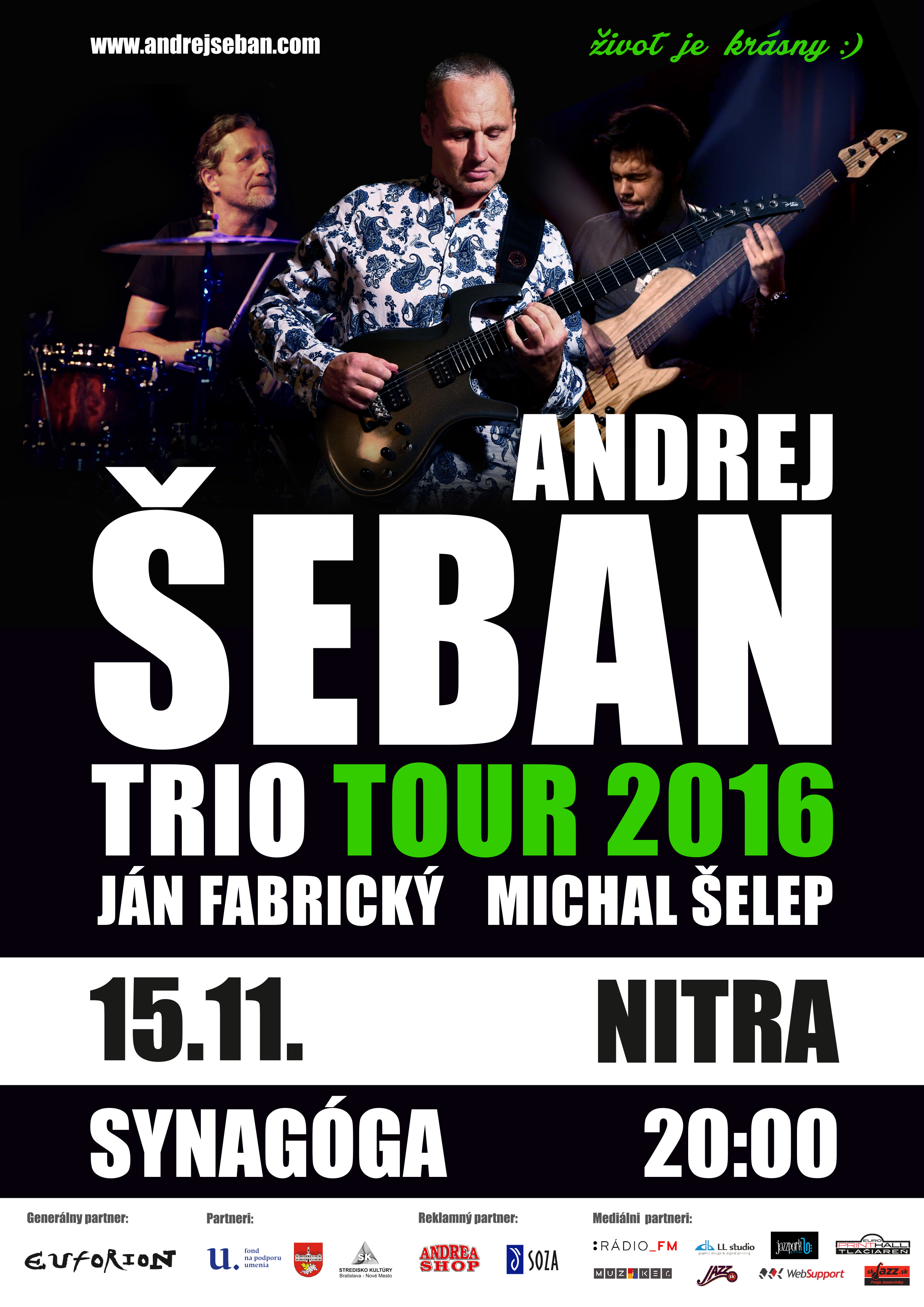Andrej Šeban tour 2016 Nitra