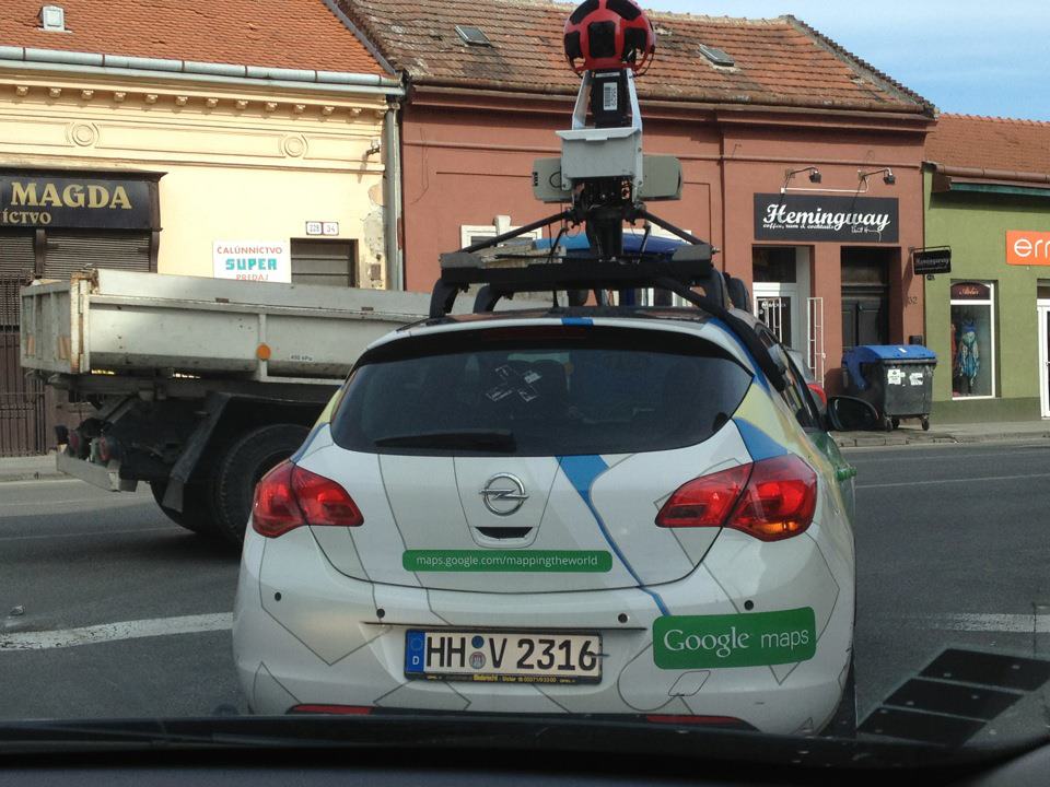 Google auto Nitra