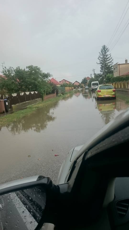 Potopa, Gorazdova ulica v Nitre, 24.júl 2017