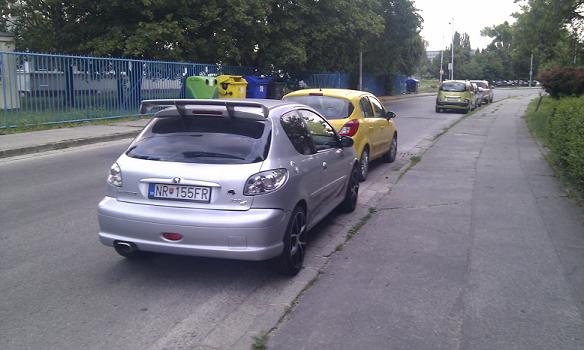 Parkovanie Parkové nábrežie Nitra