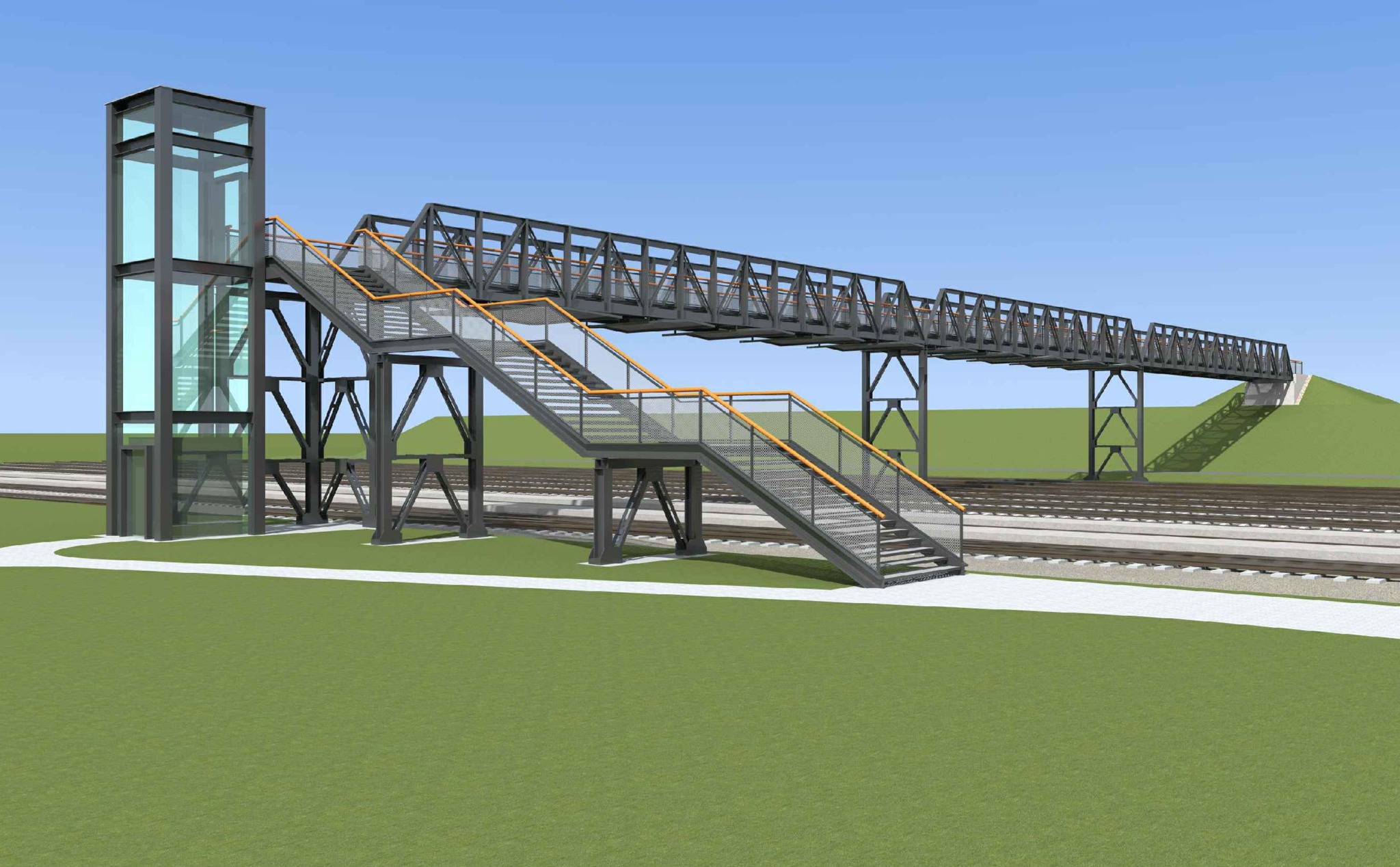 Rekonštrukcia lávky na železničnej stanici v Nitre
