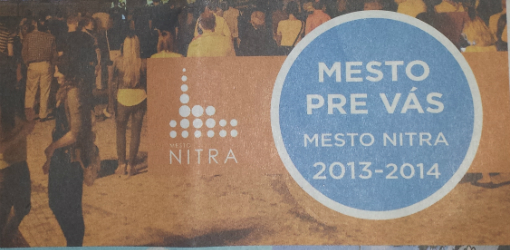 Dnes viacero ľudí obdržalo do schránok noviny s názvom Mesto pre Vás - Mesto Nitra 2013 - 2014