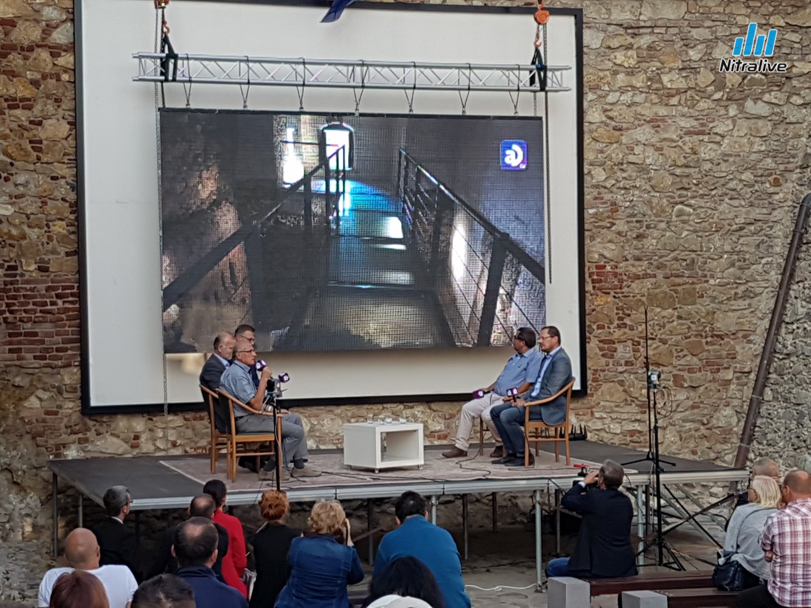 Diskusia, Gotická priekopa na Nitrianskom hrade, 2017