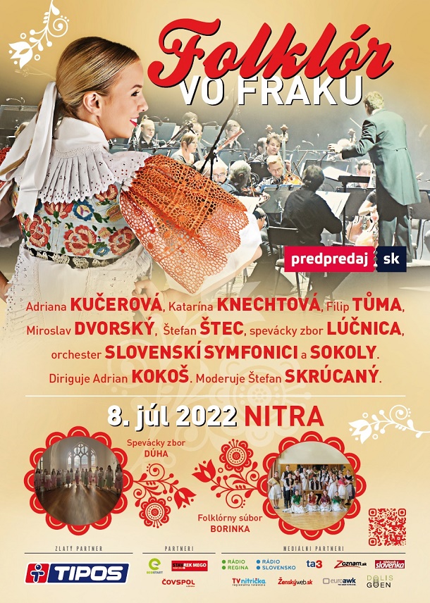 Koncert Folklór vo fraku
