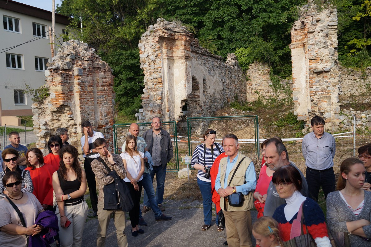 Noc kostolov Nitra 2015 - Zoborský kláštor