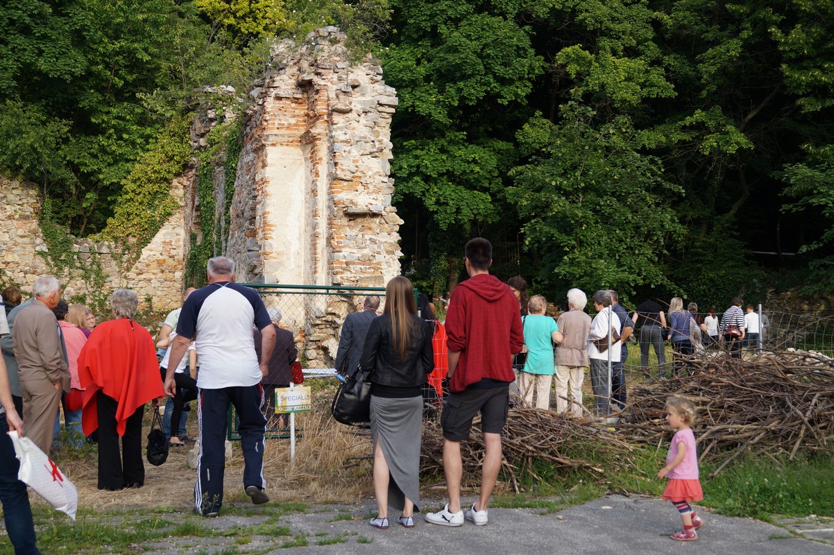 Noc kostolov Nitra 2015 - Zoborský kláštor