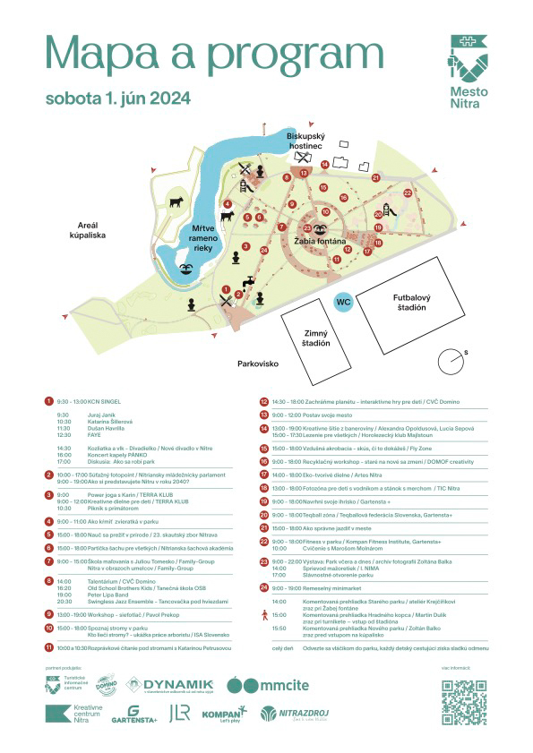 Otvorenie Starého parku na Sihoti v Nitre (1.6.2024) + program