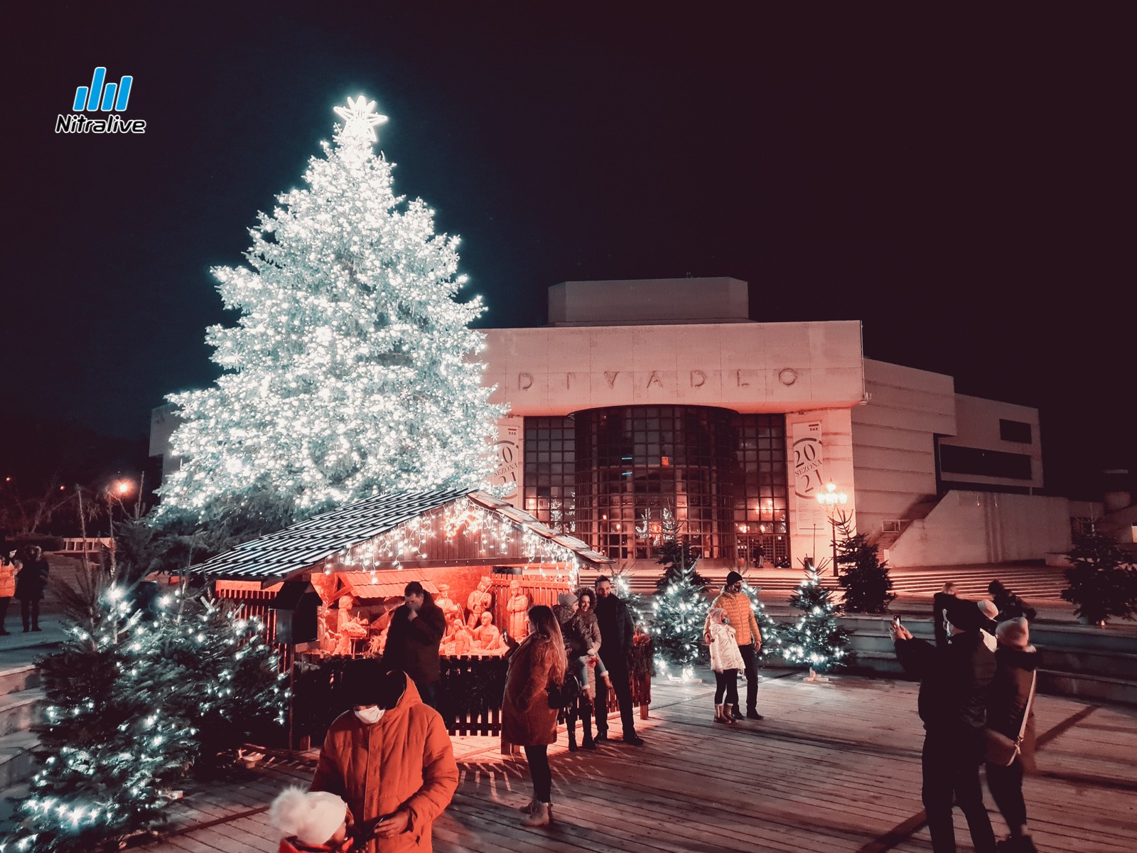 Vianočná Nitra 2020 - stánky