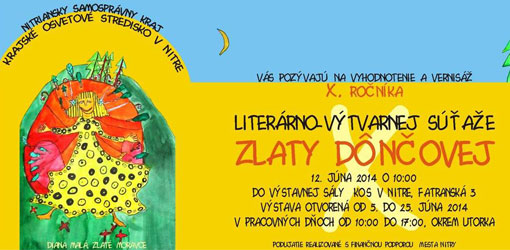 Literárno-výtvarná súťaž Zlaty Dônčovej 2014