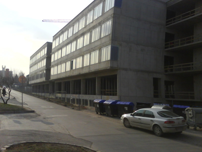 Nový pavilón, Nitrianska nemocnica
