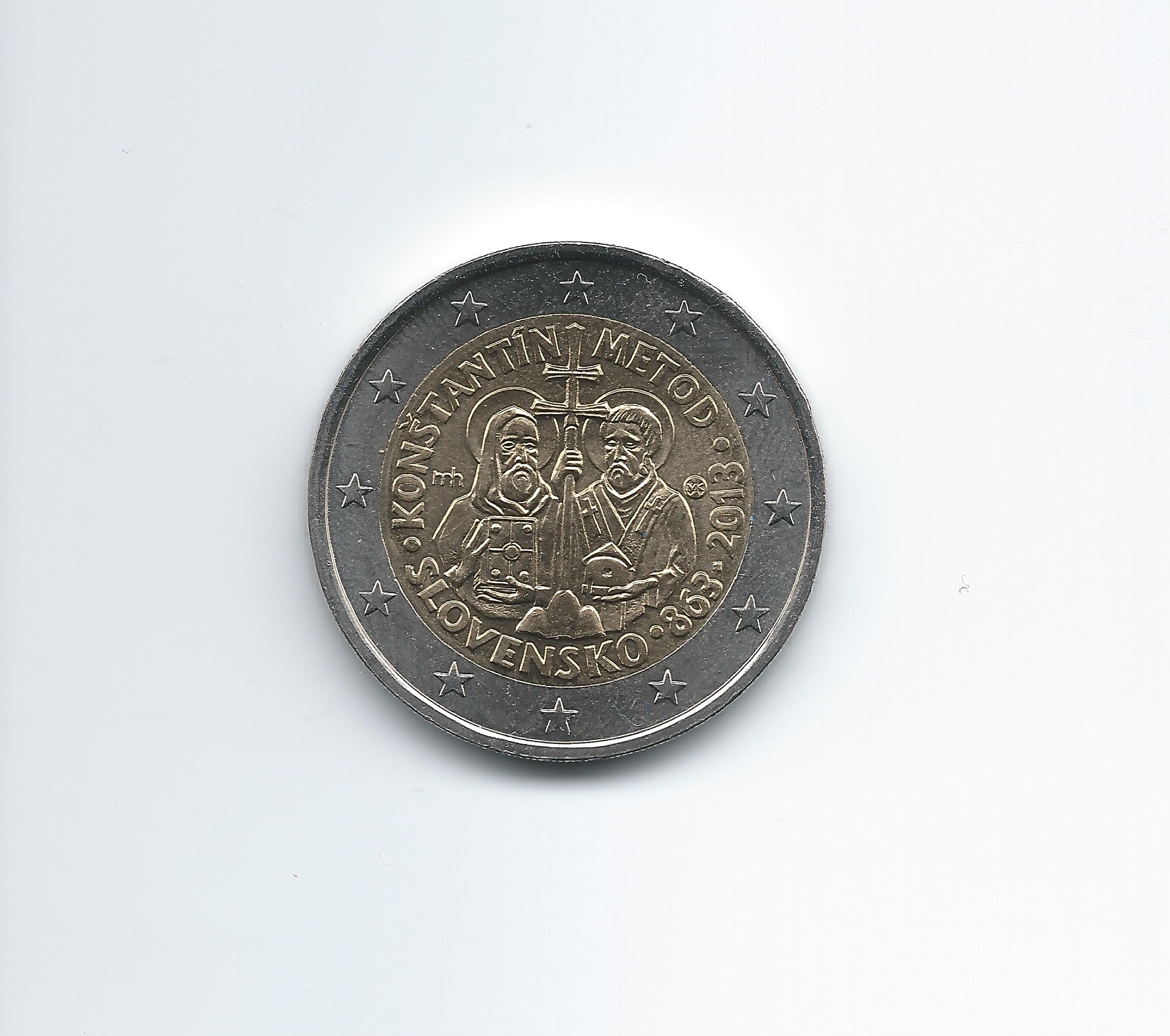 Pamätná minca sv. Cyrila a Metoda