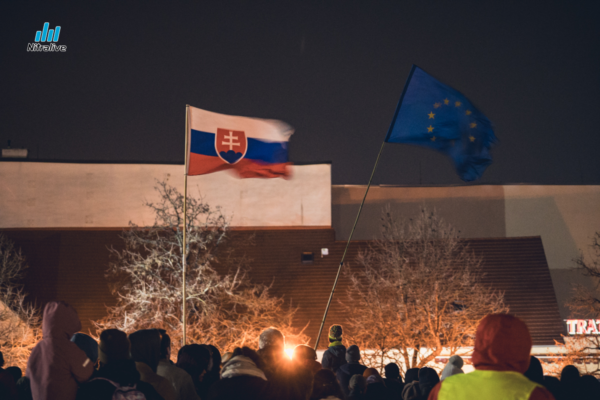 Protest Nitra, Slovensko je Európa