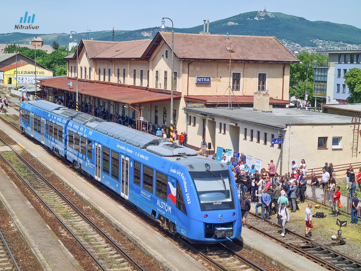 Aktualizované: V Nitre sa predstaví vlak na vodíkový pohon (20. máj 2022)