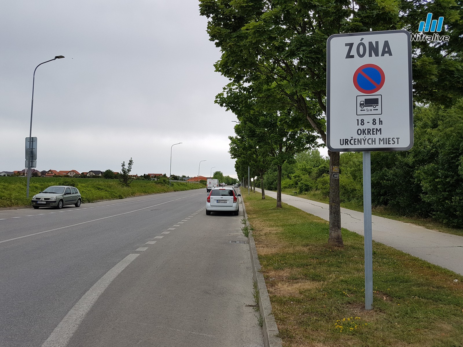 Zóna s dopravným obmedzením Klokočina