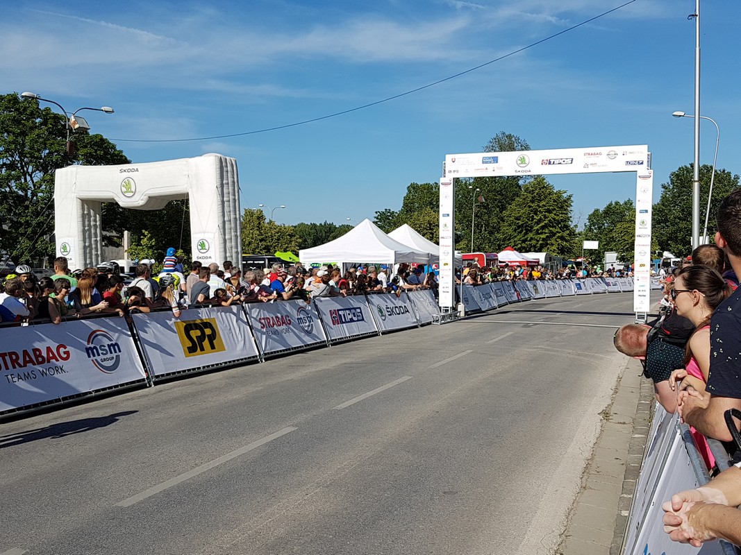 Druhá etapa cyklistických pretekov Okolo Slovenska finišovala dnes v Nitre, zajtra štartuje tretia