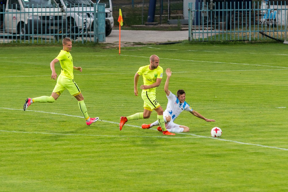 Futbal Nitra - Žilina, 22. júl 2017