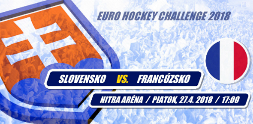 Slovenská hokejová reprezentácia odohrá v rámci Euro Hockey Challenge na Slovensku spolu 4 zápasy
