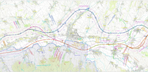 Cieľom stavby je prepojenie rýchlostných ciest R1 a R2 rýchlostnou cestou R8 v koridore Nitra – Topoľčany – Bánovce nad Bebravou