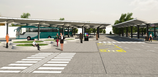 Ako bude vyzerať autobusová stanica v Nitre po rekonštrukcii