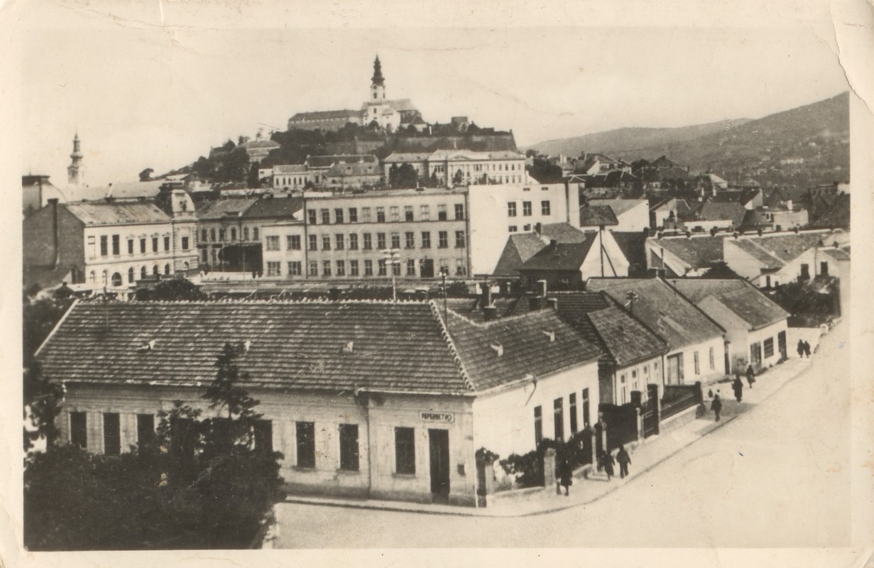 Centrum Nitry, historická foto