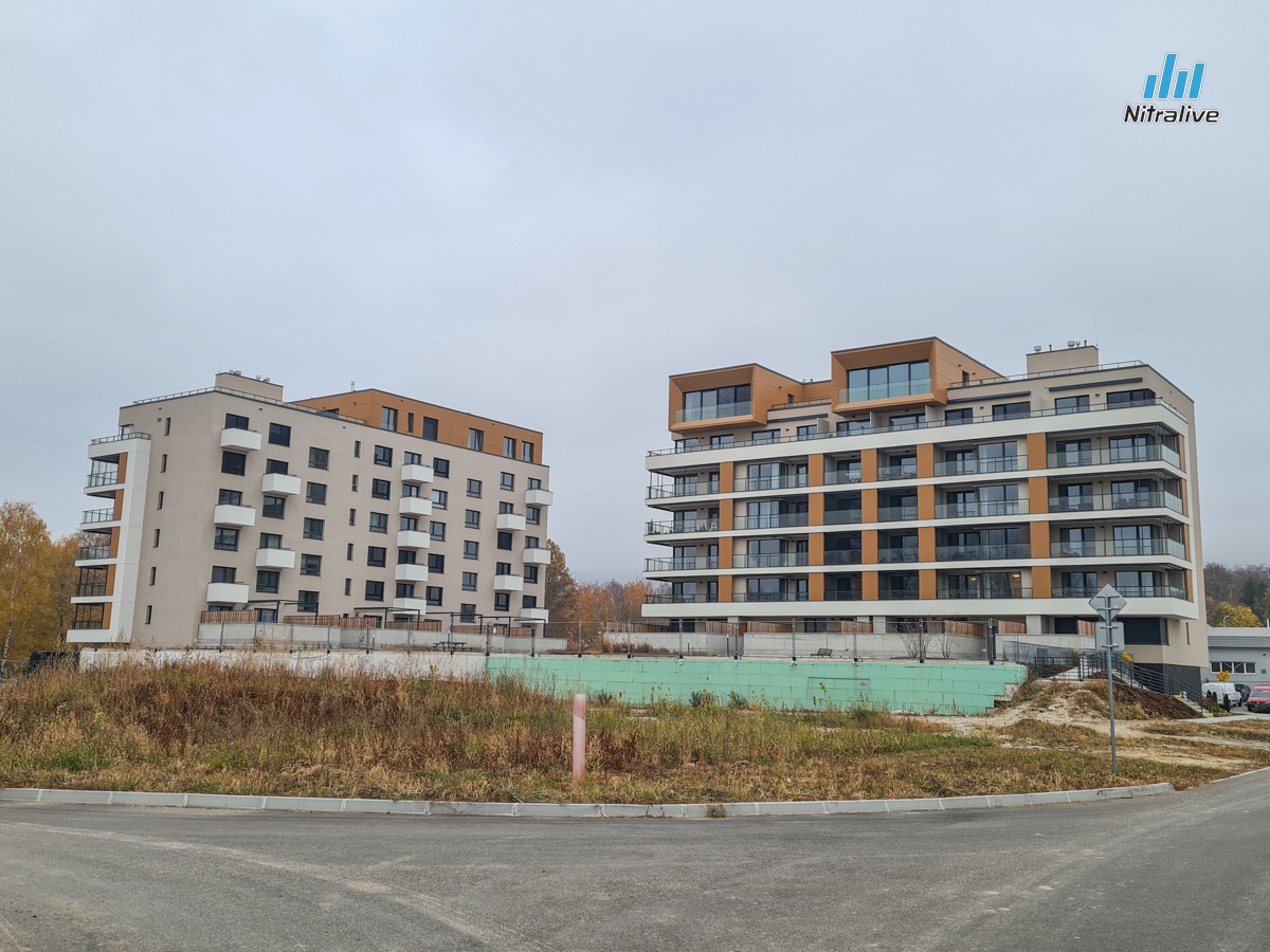 Výstavba v Nitre, október/november 2021