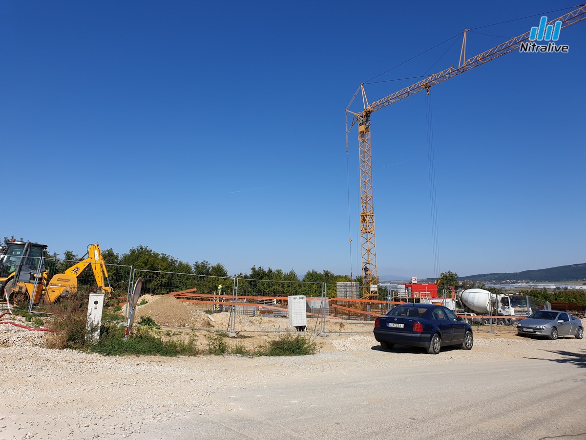 Zelené Dvory Nitra výstavba september 2019