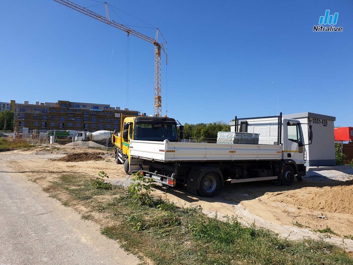 Zelené Dvory Nitra výstavba september 2019