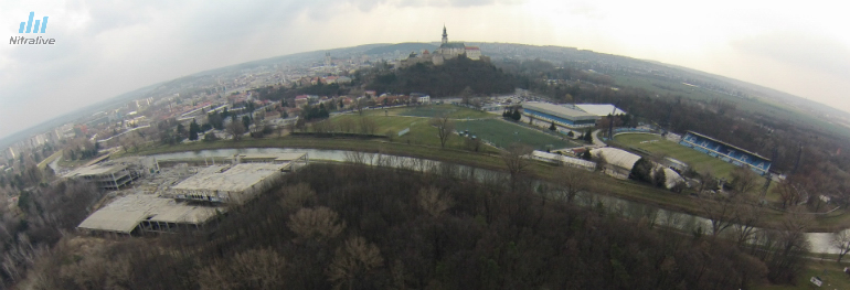 City Park Nitra - marec 2015 panoráma