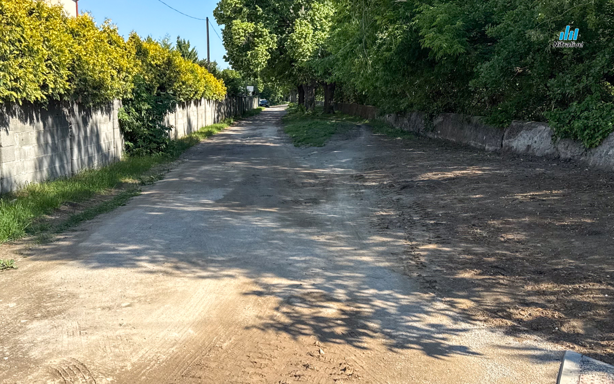 Cyklotrasa prepoj - Krškany, Nitra pri starom mlyne