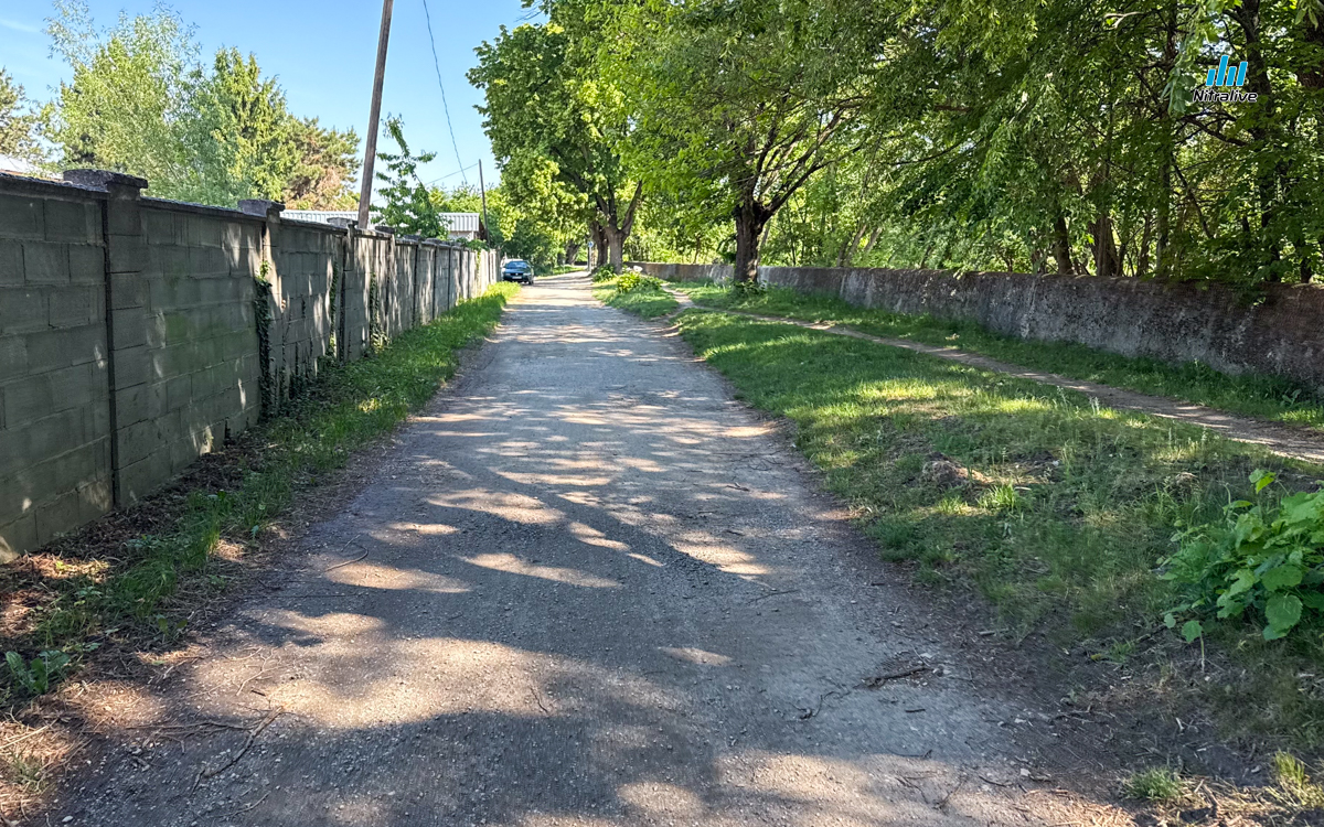 Cyklotrasa prepoj - Krškany, Nitra pri starom mlyne