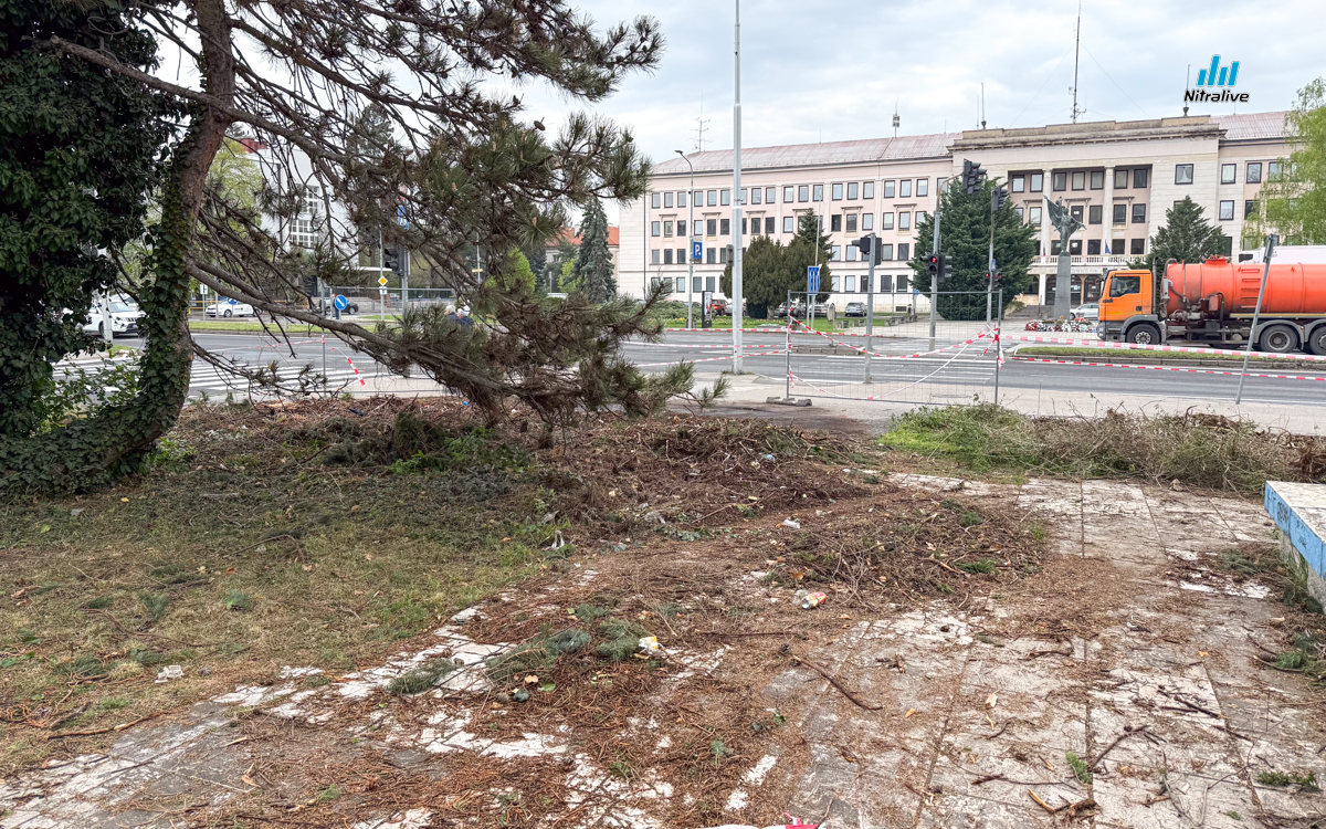 Revitalizácia fontány Okresný úrad Nitra