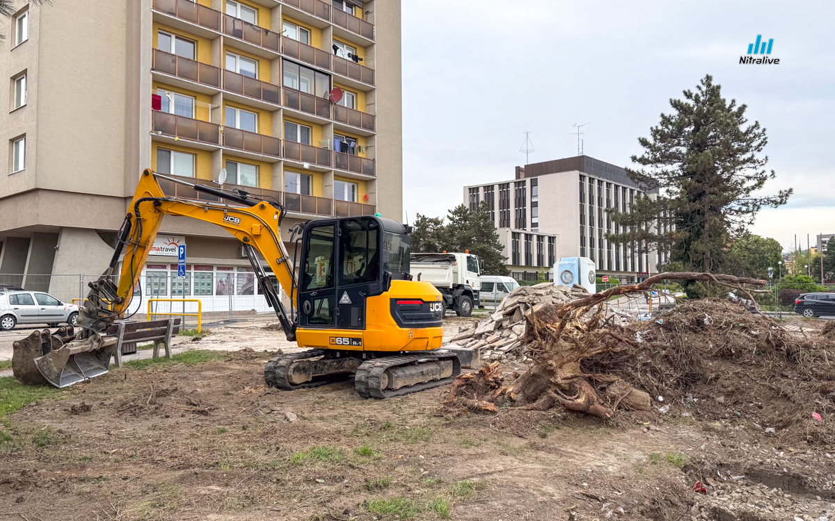 Revitalizácia fontány Okresný úrad Nitra