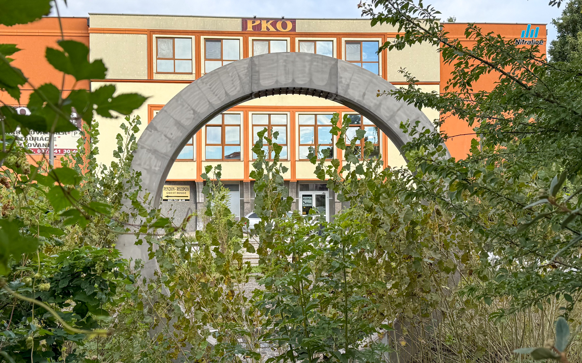 Fontána PKO Nitra, pôvodný stav