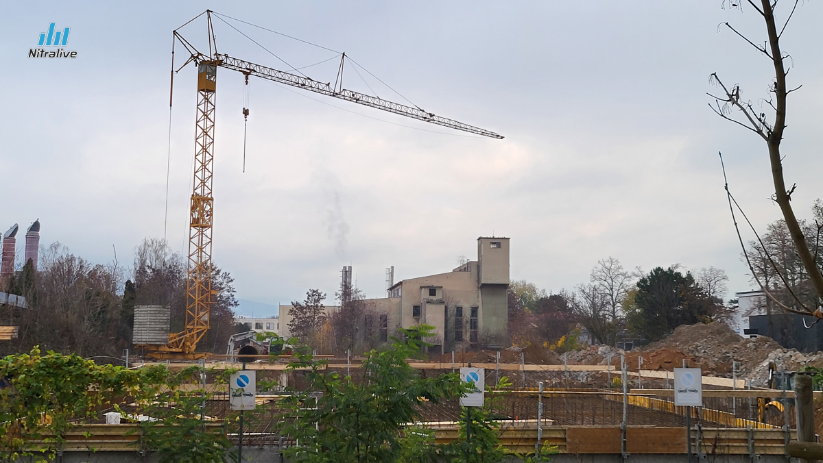 Výstavba v Nitre (jeseň 2022)