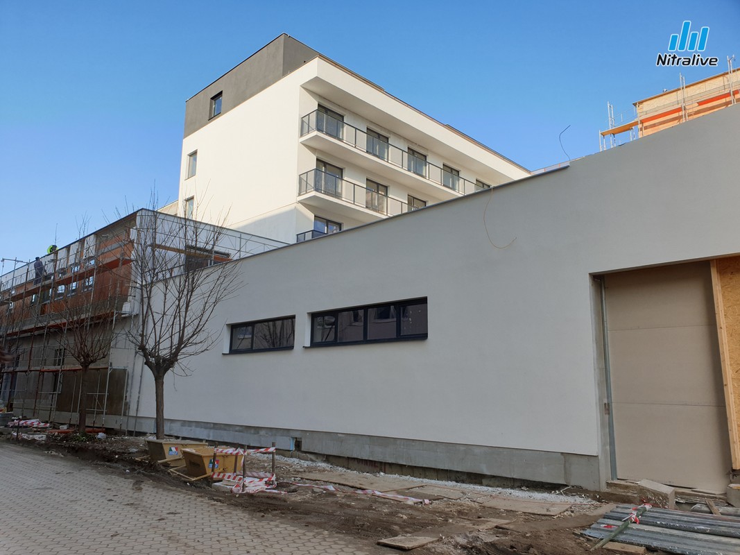 Nový Polygón - byty, výstavba, december 2019