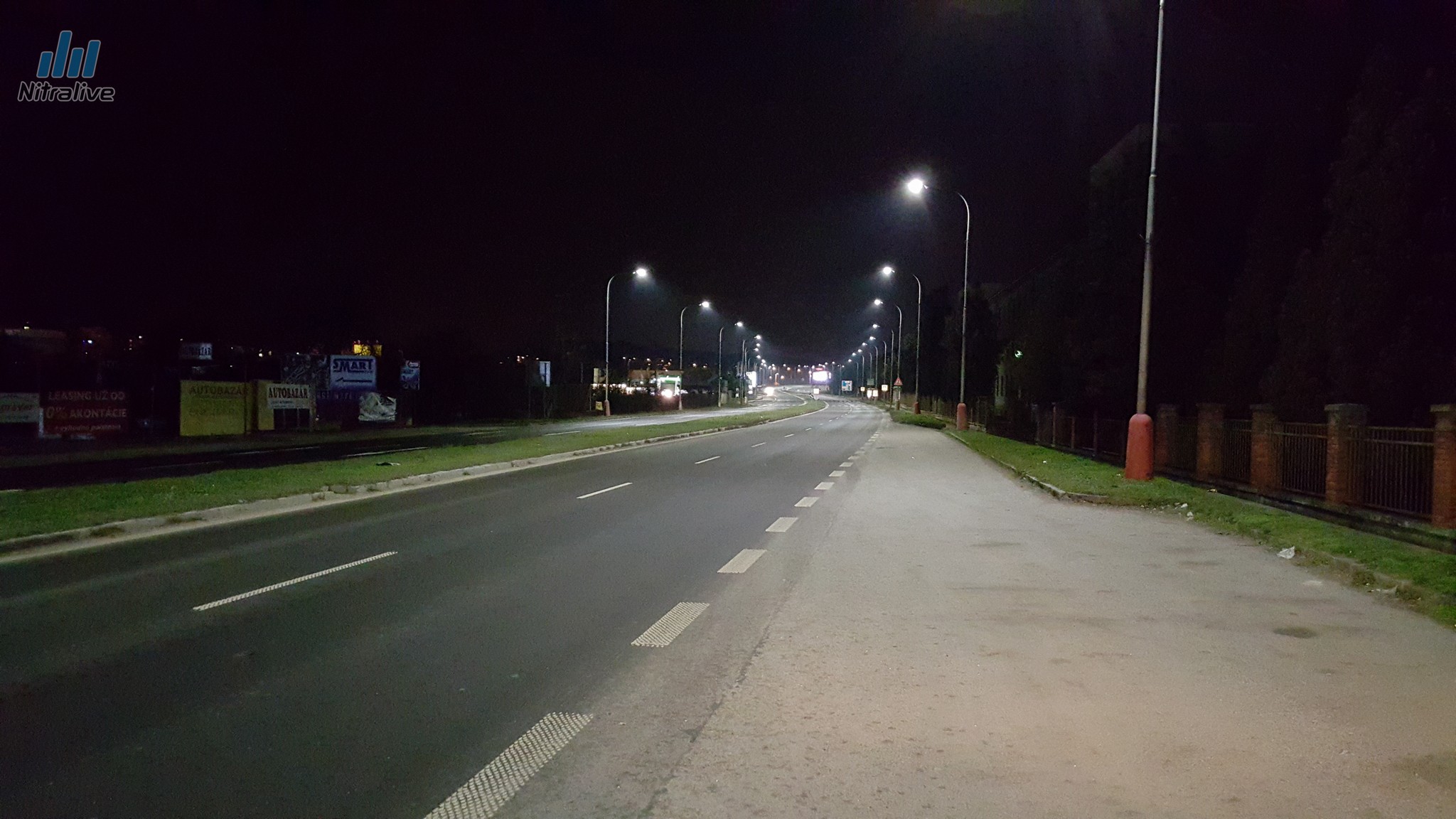 Modernizácia verejného osvetlenia Nitra 2015