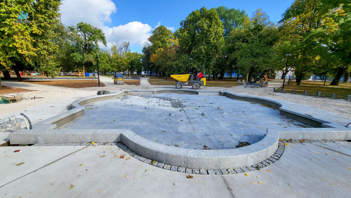 Revitalizácia 
Starý park Nitra, foto október 2023