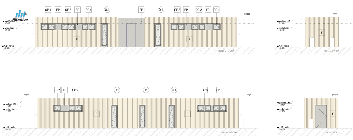 Verejné wc, Starý park Nitra, október 2024