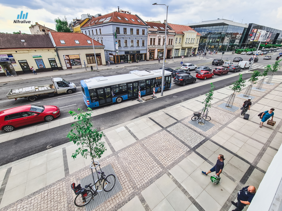 Predĺženie pešej zóny Nitra, Prior - Orbis