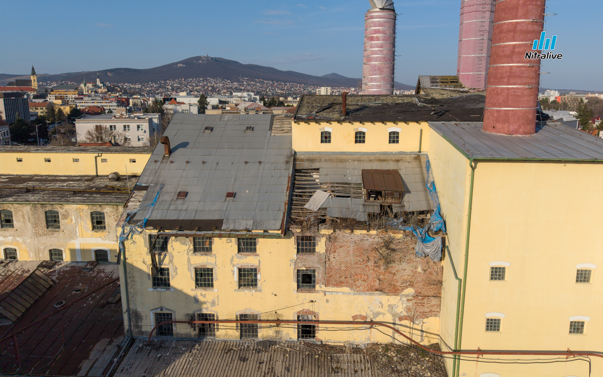 Bývalý pivovar Nitra, výstavba 2025