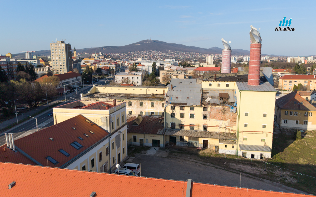 Bývalý pivovar Nitra, výstavba 2025