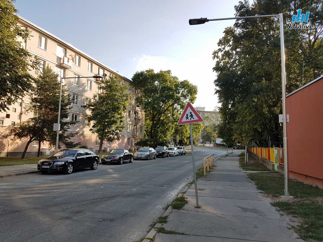 Priechod pre chodcov - Párovská ulica Nitra