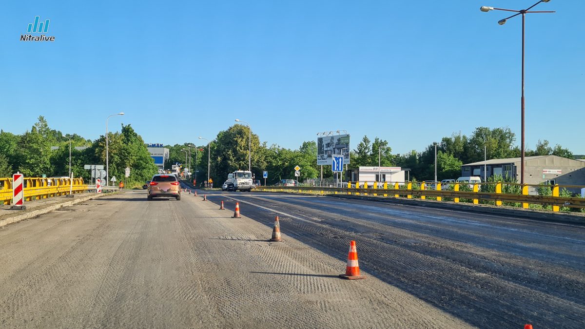 Oprava povrchu vozovky pri Klimaku / dopravné obmedzenia na ceste (18.-19. jún 2022)