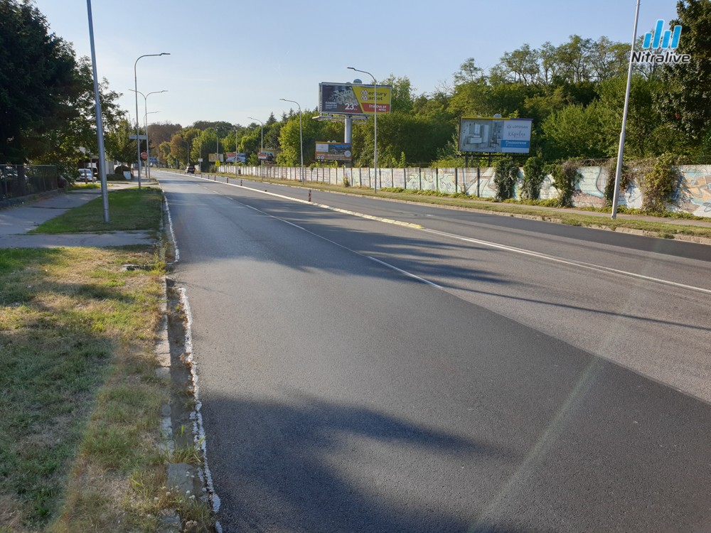 Rekonštrukcia cesty - Chrenovská ulica