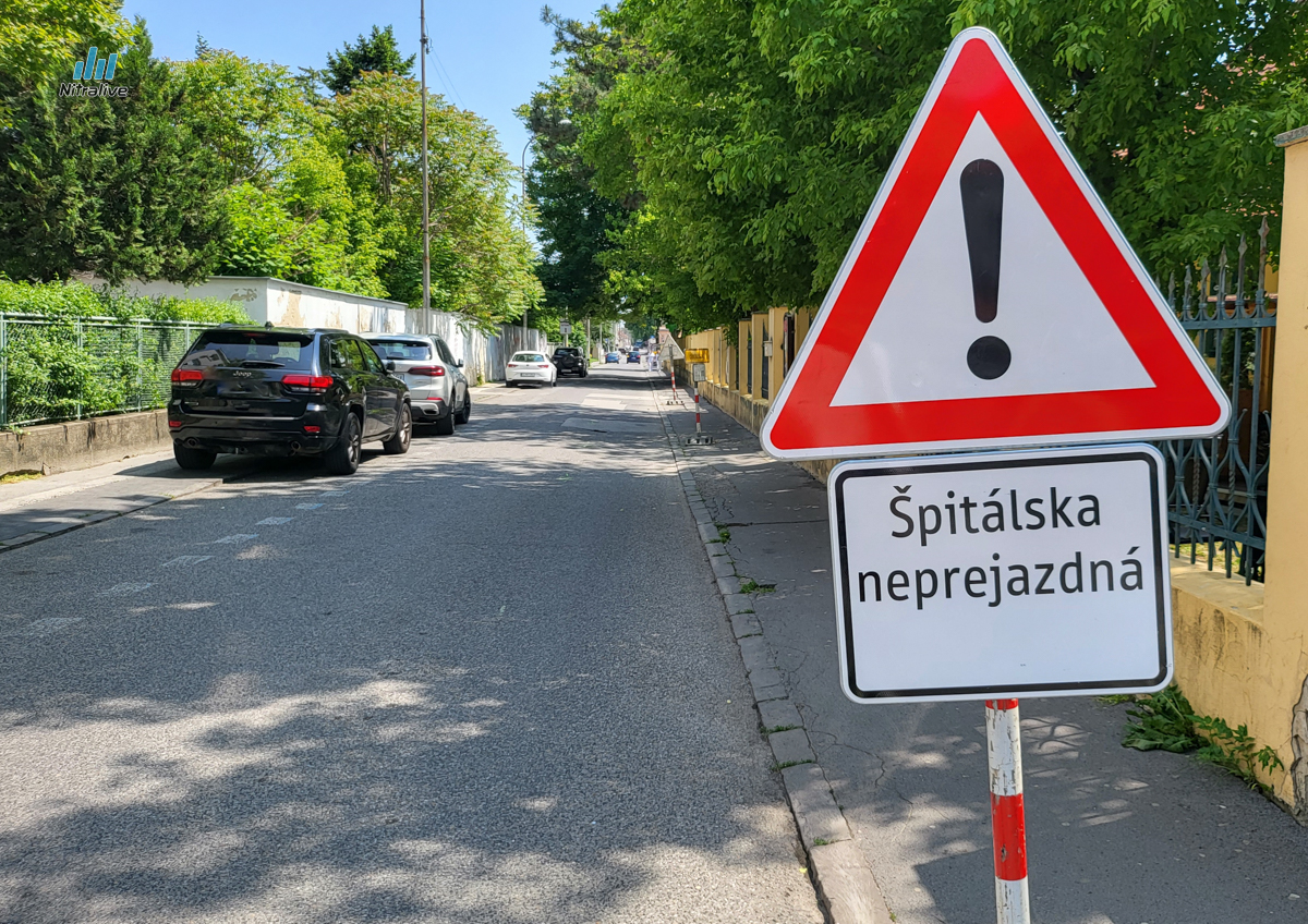 Aktualizované: Dopravné obmedzenia na Špitálskej ulici (od 2.6.2023)