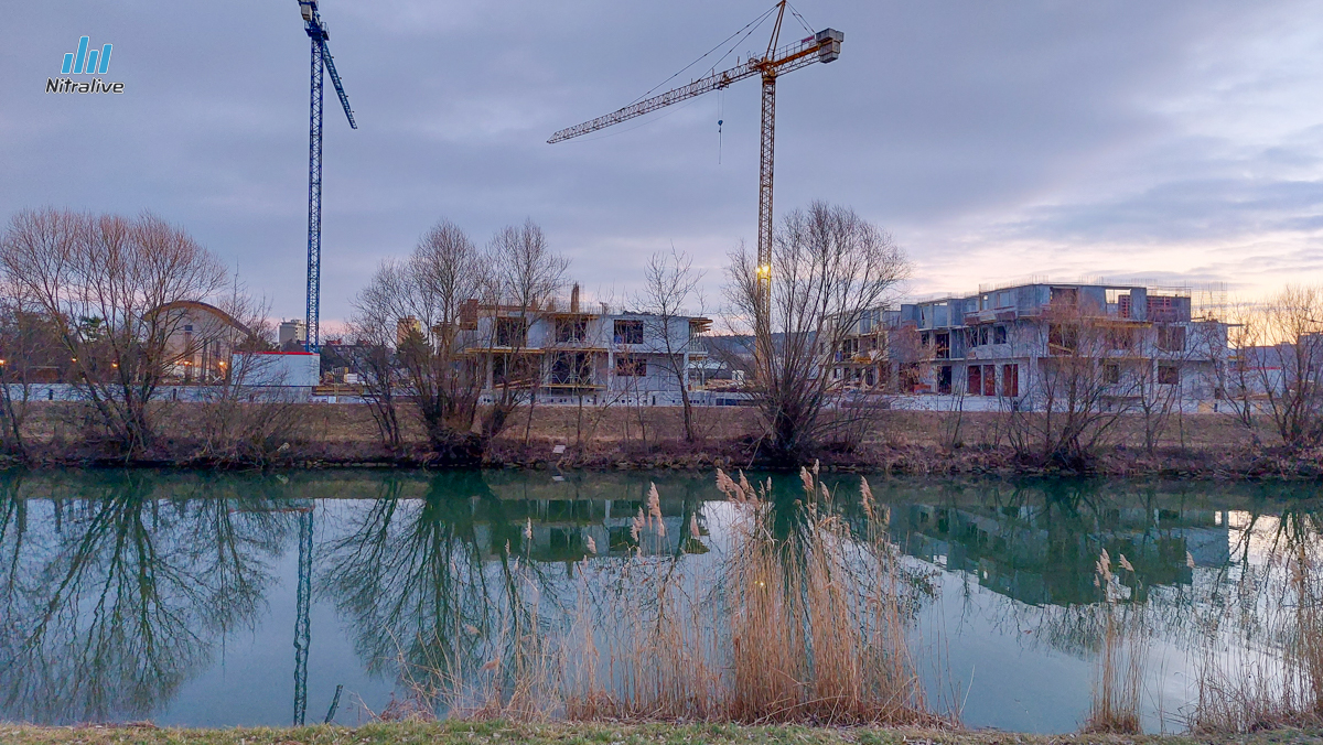 Riviera Nitra, výstavba