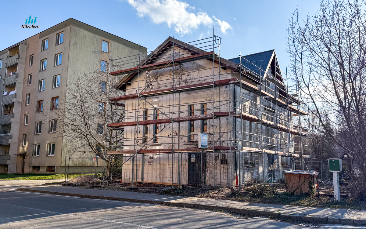 Výstavba v Nitre, marec 2026