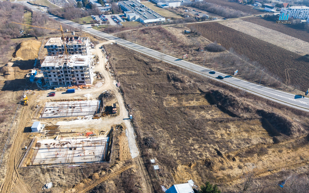 Výstavba v Nitre, marec 2026